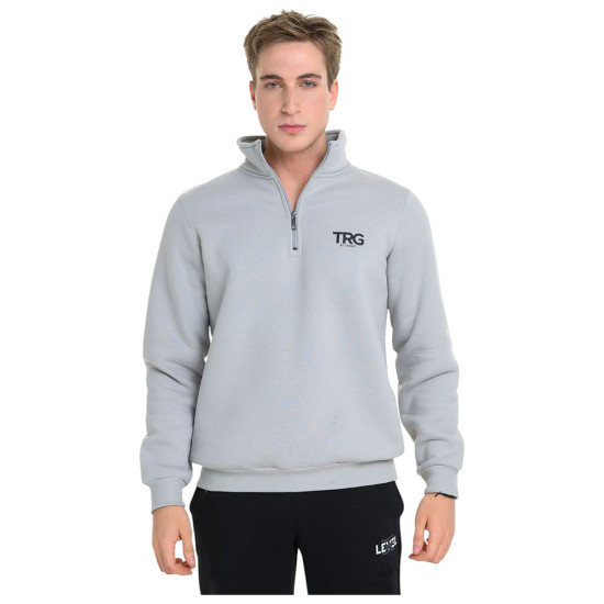 Target Ανδρικό φούτερ Half Zip High Neck ''Basics Premium''
